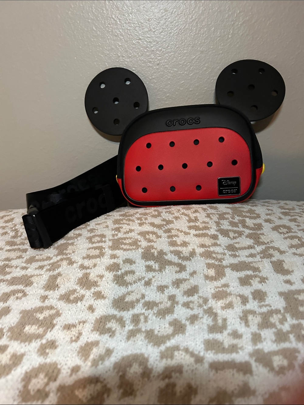 NWOT CROCS x Disney Mickey Mouse Fanny Pack
